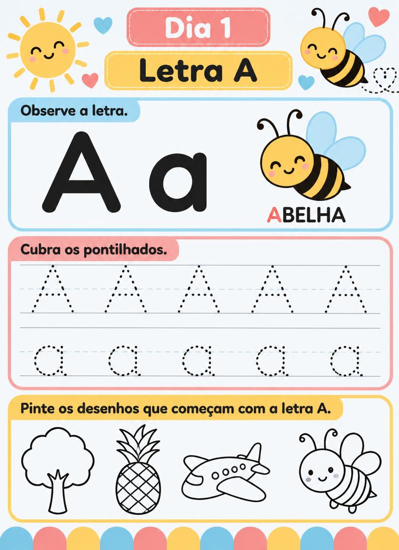 Dia 1 — Letra A